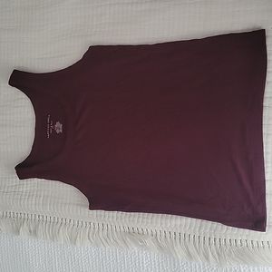 AEO Maroon Tank